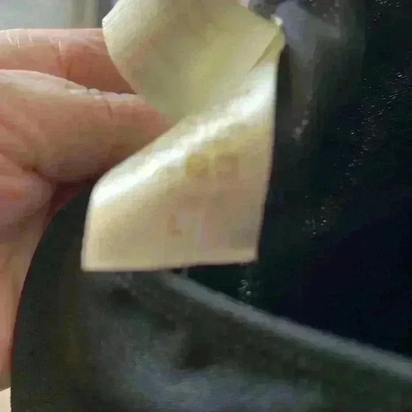 NWT Little black V-neck adjustable strap dress mini, slit Womens large Open Back - Picture 4 of 5